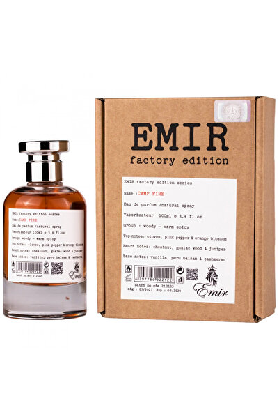 Paris Corner Camp Fire Factory Edition Emir Paris Corner, Eau de Parfum, Unis...