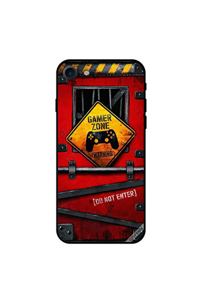 Covernex iPhone 7 Case Cover Gamer Zone Warning