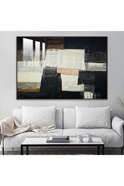 4gdran لوحة جدارية خشبية فاخرة بتصميم الفن البوهيمي مع برواز شامبين و طبقة من...