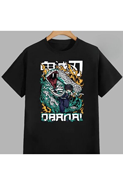 Flood Of Style Μπλουζάκι Unisex με σχέδια Anime Hashibira Inosuke δολοφόνος δ...