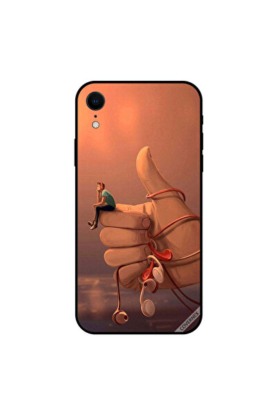 Covernex غطاء حماية iPhone XR "استمر في الاستماع إلى الموسيقى"