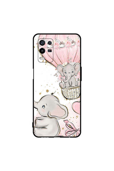 Covernex غطاء حماية لهاتف Oppo K9x - فيل صغير