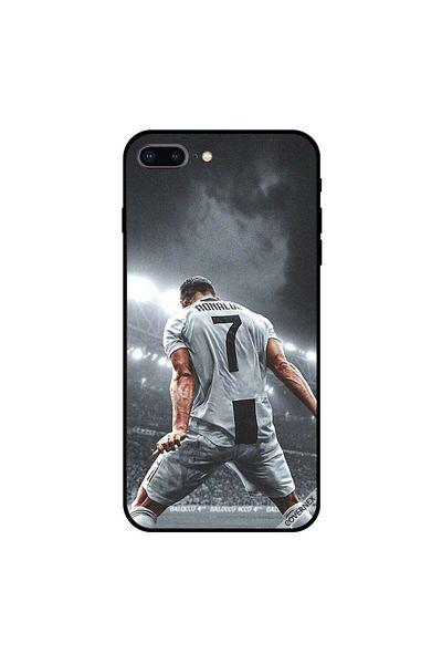 Covernex غطاء حماية لهاتف iPhone 7 Plus يحمل صورة رونالدو يحتفل