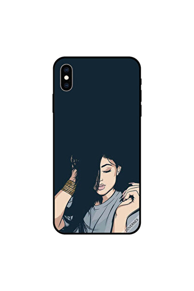 Covernex غطاء حماية لهاتف iPhone XS MAX بتصميم فتاة استيقظي