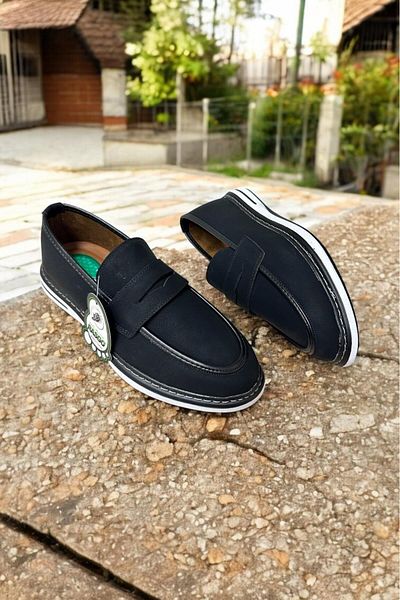 RASGO Men Shoes Comfortable,Orthopedic Sole Ergonomic Design,Nubuck Leather Comfort,Shoes 40,41,42,43,44