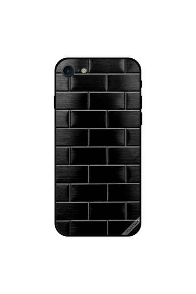 Covernex غطاء حماية لجهاز iPhone 7 أسود بنقشة كسر الجدار