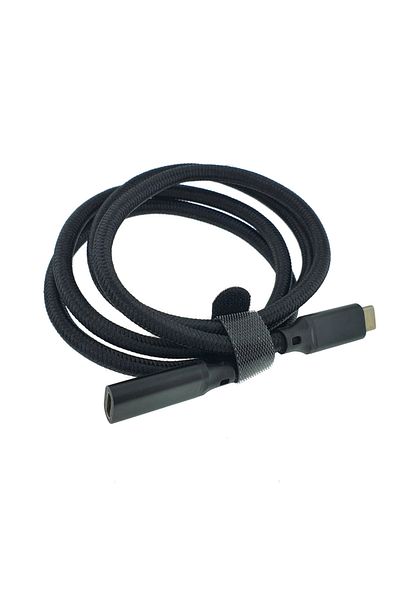 OEM Premium extension cable USB-C female to USB-C male, USB 3.1 Gen2, speed 10 Gbps, 1m, PD fast charge