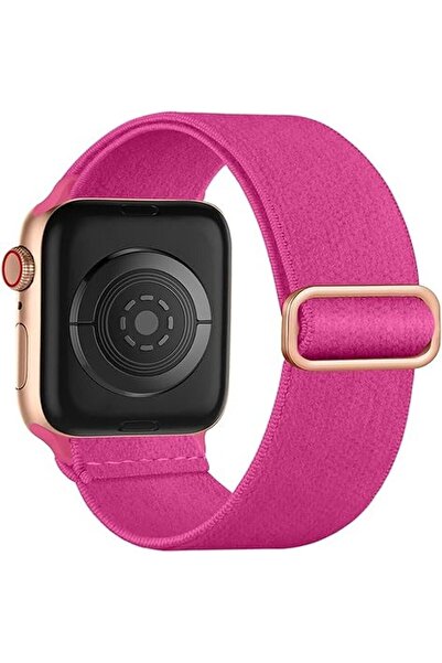 Alstrap Apple watch 11-10 42mm seri 4-5-6-7-8-9 Uyumlu 38-40-41mm Kumaş Elast...