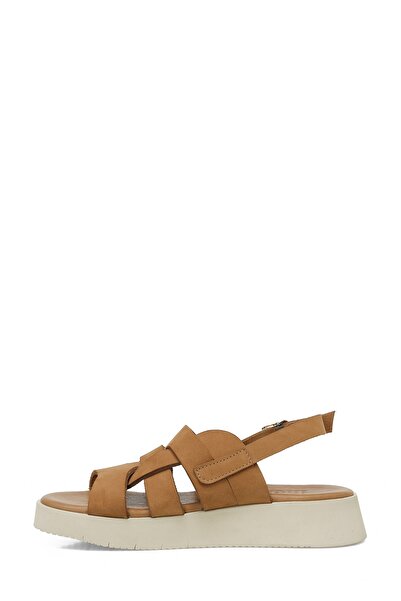 İnci INCI HOLLOW 5FX Taba Kadın Kalın Taban Sandalet