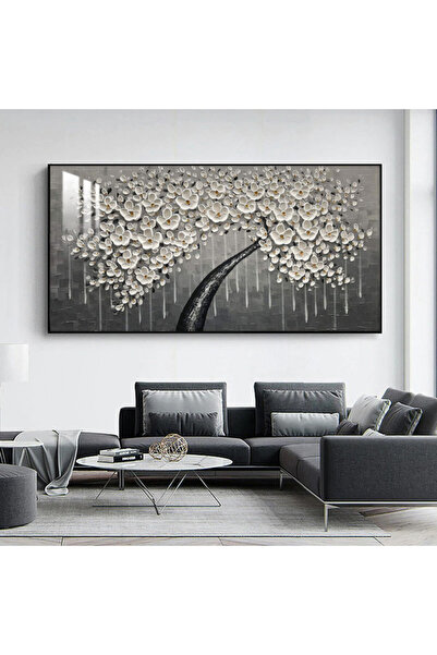 Marktna لوحة جدارية خشبية فاخرة مع برواز ذهبي و طبقة من الاكرليك الشفاف