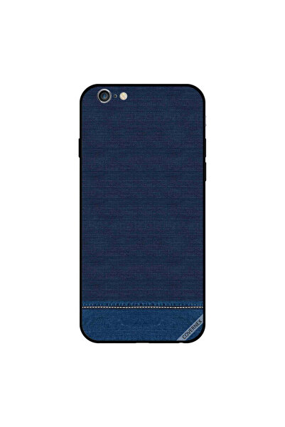Covernex غطاء حماية لجهاز iPhone 6 بنقشة جينز أزرق