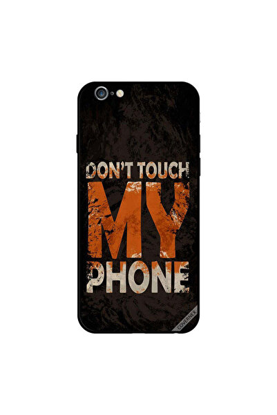 Covernex غطاء حماية لجهاز iPhone 6s Plus مطبوع عليه عبارة "لا تلمس هاتفي" بتص...