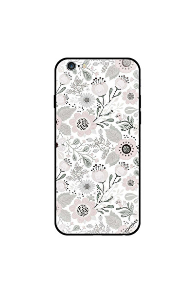 Covernex غطاء حماية لجهاز iPhone 6s بنقشة زهور ونقاط سوداء