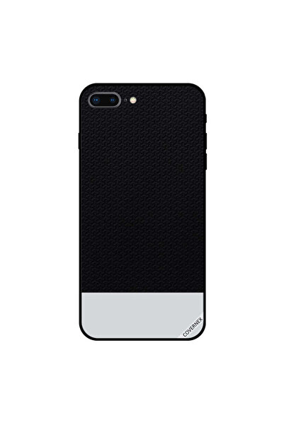 Covernex غطاء حماية لجهاز iPhone 7 Plus بنمط جلدي أسود ومسامير