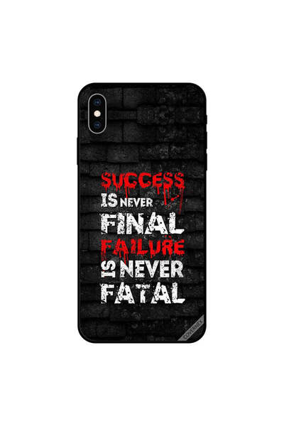 Covernex غطاء حماية iPhone XS MAX النجاح ليس نهائيًا أبدًا