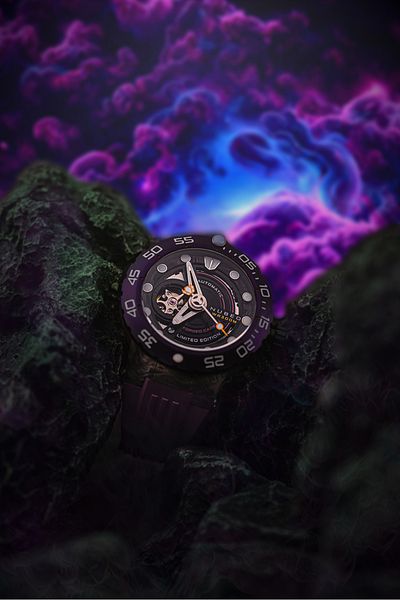 Nubeo Mens Watch Nubeo NB-6085-05, Automatic, 48mm, 30ATM
