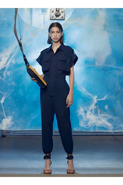 Nazlı Ceren Molve Tulum Navy Blue