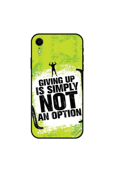 Covernex غطاء حماية iPhone XR: الاستسلام ليس خيارًا على الإطلاق