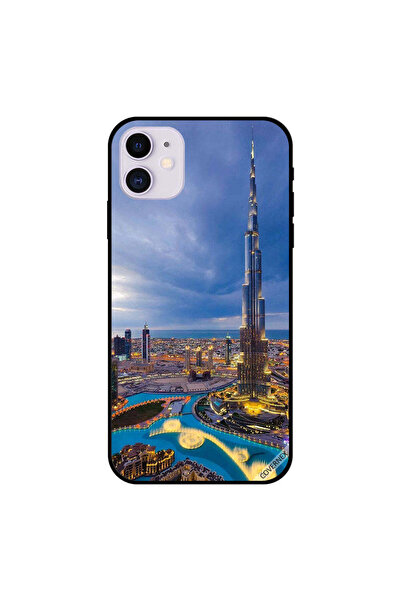 Covernex غطاء حماية لجهاز iPhone 11 بطبعة نافورة داون تاون