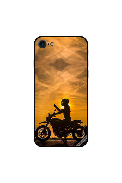 Covernex غطاء حماية لهاتف iPhone 8 - فتاة محبة للدراجات