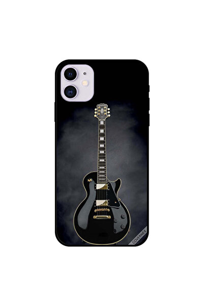 Covernex غطاء حماية لجهاز iPhone 11 بتصميم جيتار أسود