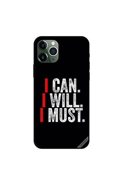 Covernex غطاء حماية لجهاز iPhone 11 Pro Max - أستطيع، سأفعل، يجب عليّ