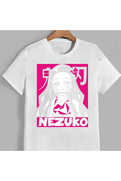 Flood Of Style Унісекс чоловіча футболка з аніме-принтом Аніме Камадо Незуко ‌ Мисливець на демонів