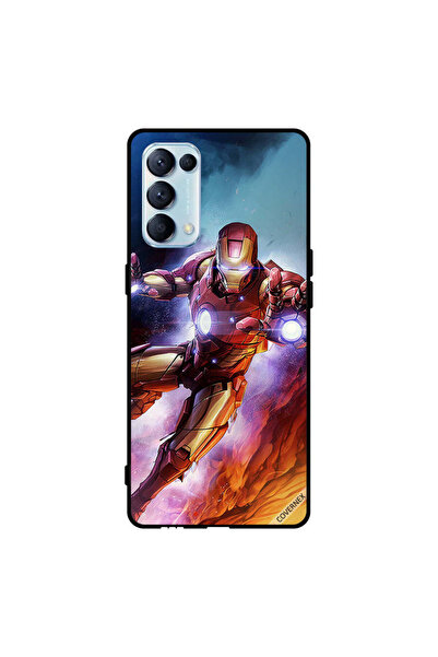 Covernex غطاء حماية لهاتف Oppo Reno5 Pro 5G Iron Man