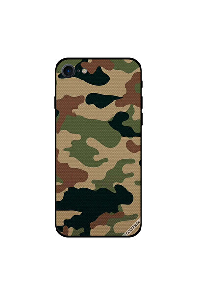 Covernex غطاء حماية جلدي بتصميم مموه لهاتف iPhone 7