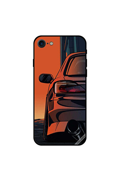 Covernex غطاء حماية لجهاز iPhone 8 برسومات سيارة من الخلف