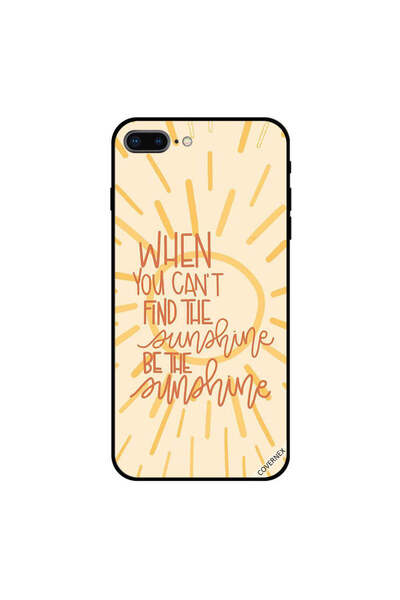 Covernex غطاء حماية لهاتف iPhone 7 Plus "كن شمسًا"