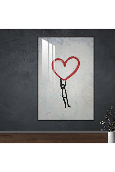 Marktna لوحة جدارية خشبية فاخرة مع برواز ذهبي و طبقة من الاكرليك الشفاف