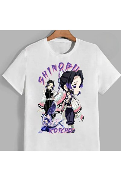 Flood Of Style Tricou unisex cu model anime Kochou Shinobu vânător de demoni