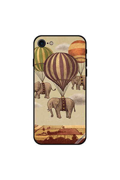 Covernex غطاء حماية لجهاز iPhone 7 بتصميم فيلة مع بالونات