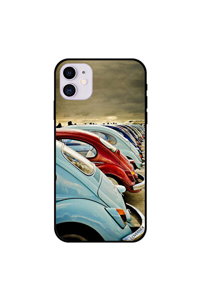Covernex غطاء حماية لجهاز iPhone 11 برسومات سيارات صغيرة لامعة