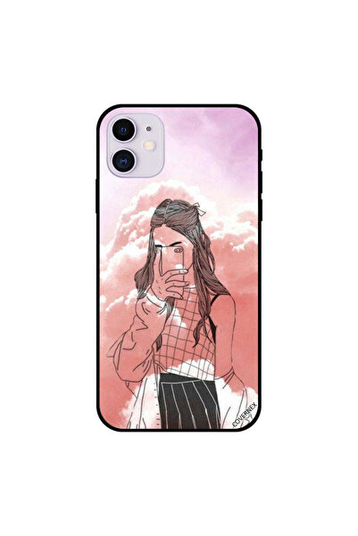 Covernex غطاء حماية لجهاز iPhone 11 مع صورة فتاة تلتقط صورة