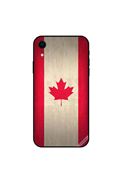Covernex غطاء حماية iPhone XR بعلم كندا العتيق