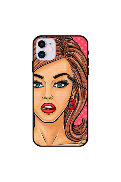 Covernex غطاء حماية لجهاز iPhone 11 بتصميم رموش صناعية