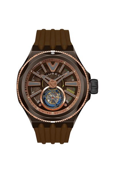 Nubeo Ανδρικό Ρολόι Nubeo NB-6075-0A, Αυτόματο, 52mm, 10ATM