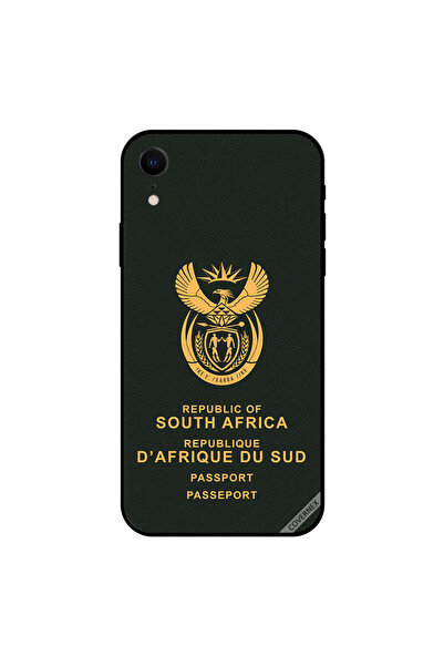 Covernex غطاء حماية iPhone XR بشعار جواز سفر جنوب أفريقيا