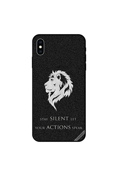 Covernex iPhone XS Case Cover Stay Silent Let Your Actions Speak