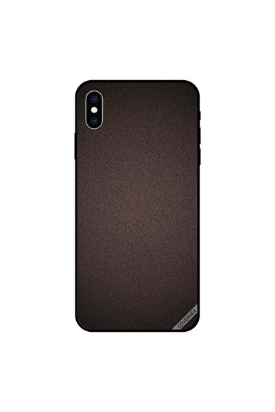 Covernex غطاء حماية لجهاز iPhone XS MAX بنقشة بني داكن