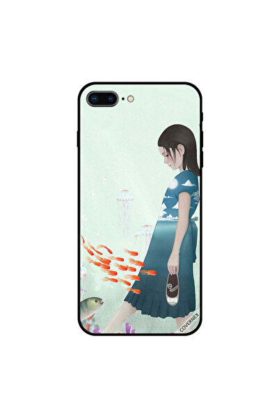 Covernex غطاء حماية لهاتف iPhone 7 Plus - فتاة داخل أعماق البحار
