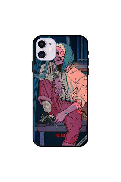 Covernex غطاء حماية لجهاز iPhone 11 - رجل مصاب بجمجمة