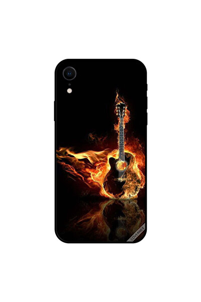 Covernex غطاء حماية iPhone XR بتصميم جيتار ناري