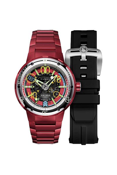 Nubeo Mens Watch Nubeo NB-6090-55, Automatic, 50mm, 5ATM