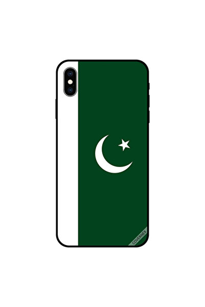 Covernex غطاء حماية لجهاز iPhone XS MAX علم باكستان أفقي