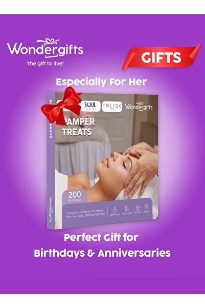 Wondergifts صندوق هدايا "بامبر تريتس" | اختاري من بين أكثر من ٢٠٠ تجربة سبا وجمال | هدية عيد ميلاد للسيدات | هدية