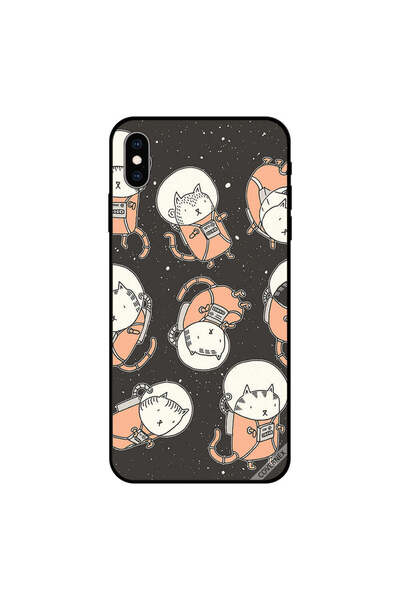Covernex غطاء حماية لجهاز iPhone XS - قطة في الفضاء