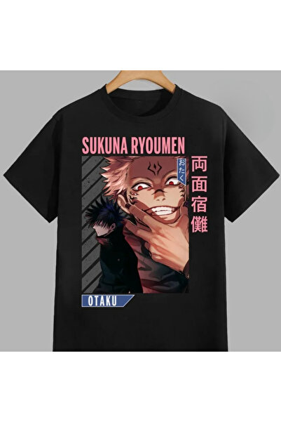 Flood Of Style Tricou unisex cu desen anime Jujutsu Kaisen Gojo Satoru